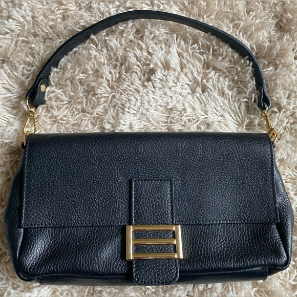 Quiet Luxury Italian Divina Firenze Leather Handbag Old Money Chic Valentines - Picture 1 of 14